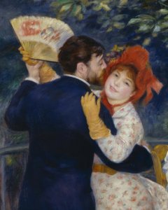 Dans på landet af Pierre Auguste Renoir