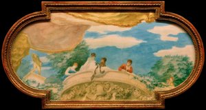 Design til et loftmaleri af Pierre Auguste Renoir