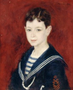 Fernand Halphen som dreng, 1880 af Pierre Auguste Renoir