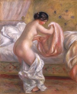 Gabrielle Arising, ca. 1909 (olie på lærred) af Pierre Auguste Renoir