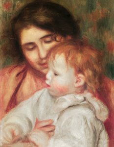 Gabrielle og Jean af Pierre Auguste Renoir