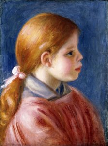 Leder af en ung pige, 1888 af Pierre Auguste Renoir