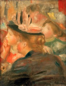 I teatret af Pierre Auguste Renoir