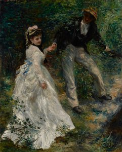 La Promenade af Pierre Auguste Renoir