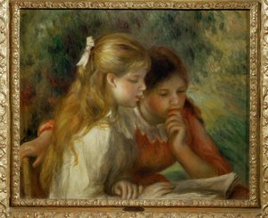 Læsning ... af Pierre Auguste Renoir
