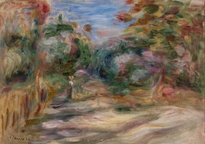 Landskab (landskab) af Pierre Auguste Renoir