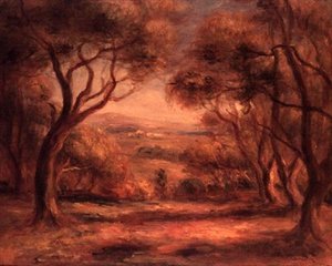Landskab af Pierre Auguste Renoir