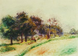 Landskab; Landskabet, af Pierre Auguste Renoir