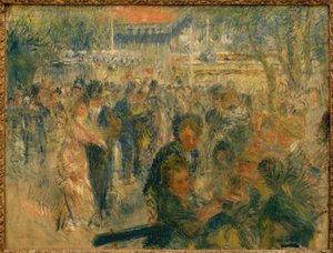 Bolden ved Moulin de la Galette af Pierre Auguste Renoir