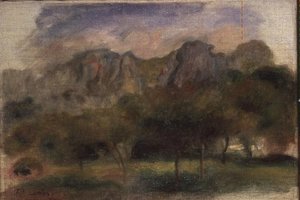 Alpilles af Pierre Auguste Renoir