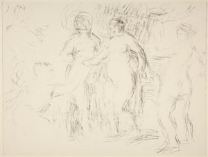 Badegæsterne af Pierre Auguste Renoir