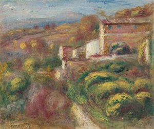 Postkontor af Pierre Auguste Renoir