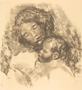 Maternity Maternite, ca. 1912. af Pierre Auguste Renoir