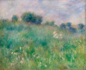 Meadow (La Prairie) af Pierre Auguste Renoir