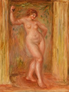 Nøgen med kastanjetter af Pierre Auguste Renoir
