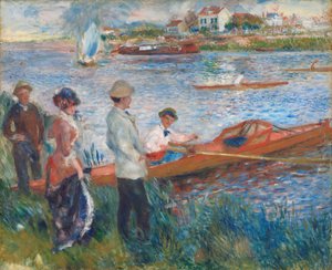 Åremænd i Chatou, 1879. af Pierre Auguste Renoir