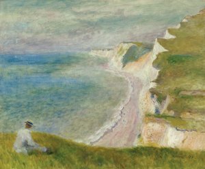 På klippen af Pierre Auguste Renoir