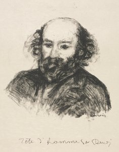 Paul Cézanne af Pierre Auguste Renoir
