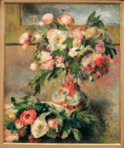 Pæoner af Pierre Auguste Renoir