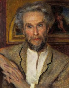 Portræt af Chocquet af Pierre Auguste Renoir