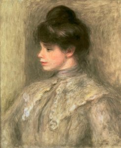 Portræt af Madame Valtat af Pierre Auguste Renoir