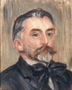 Portræt af Stéphane Mallarmé af Pierre Auguste Renoir