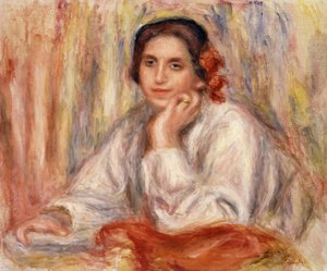 Portræt af Vera Sergine Renoir, 1914 af Pierre Auguste Renoir