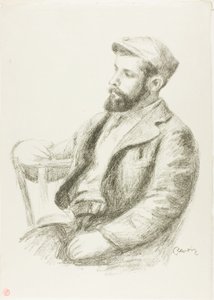 Portræt af Louis Valtat af Pierre Auguste Renoir