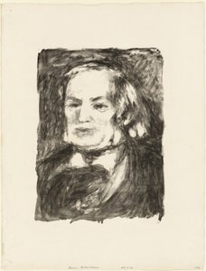 Portræt af Richard Wagner af Pierre Auguste Renoir