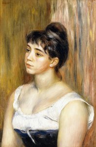 Portræt af Suzanne Valadon, ca. 1885 af Pierre Auguste Renoir