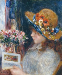Læsende pige af Pierre Auguste Renoir