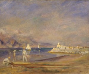 St. Tropez, 1898-1900 af Pierre Auguste Renoir