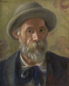 Selvportræt, 1899 af Pierre Auguste Renoir