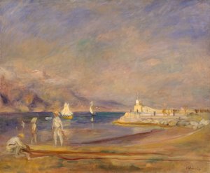 St Tropez, Frankrig, 1898-1900. af Pierre Auguste Renoir