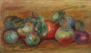Stilleben med frugter af Pierre Auguste Renoir