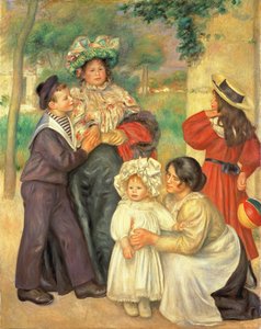 Kunstnerens Familie af Pierre Auguste Renoir