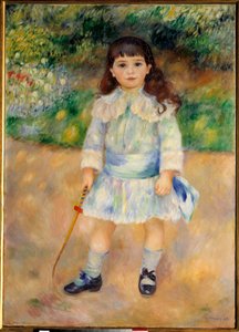 Barnet med pisken Maleri af Pierre Auguste Renoir (1841-1919) af Pierre Auguste Renoir
