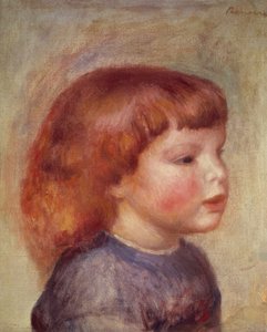 Barnets hoved af Pierre Auguste Renoir