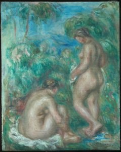 Kvinde bader af Pierre Auguste Renoir