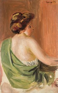 Kvinde bagfra, af Pierre Auguste Renoir