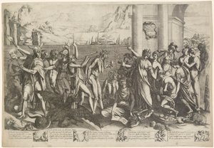 Allegori om skulptur af Pierre Biard the Younger