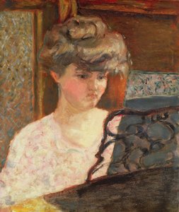 Ved klaveret, 1902 af Pierre Bonnard