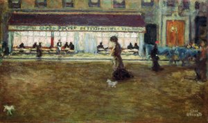 Avenue de Clichy af Pierre Bonnard