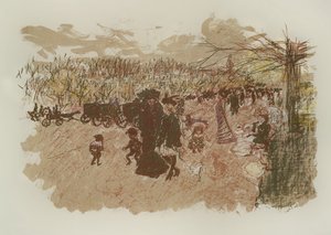 Avenue i Bois de Boulogne, 198999 af Pierre Bonnard
