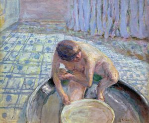 Blue Harmony, 1920 af Pierre Bonnard