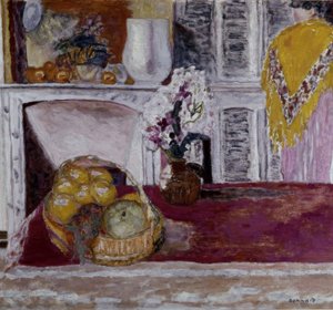 Spiseplads i Le Cannet af Pierre Bonnard