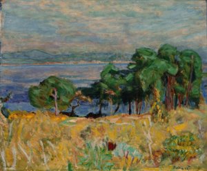 Saint-Tropez-bugten af Pierre Bonnard