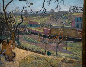 Tidligt forår. Små fauner, 1909 (Olie på lærred) af Pierre Bonnard