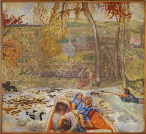 I en båd af Pierre Bonnard