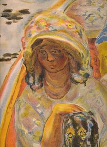 I en båd, 1907, 1939 af Pierre Bonnard